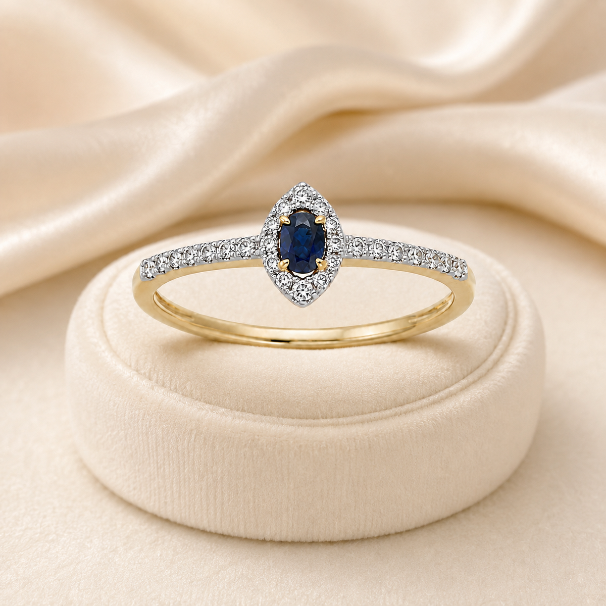 The Royal Marquise Sapphire Ring
