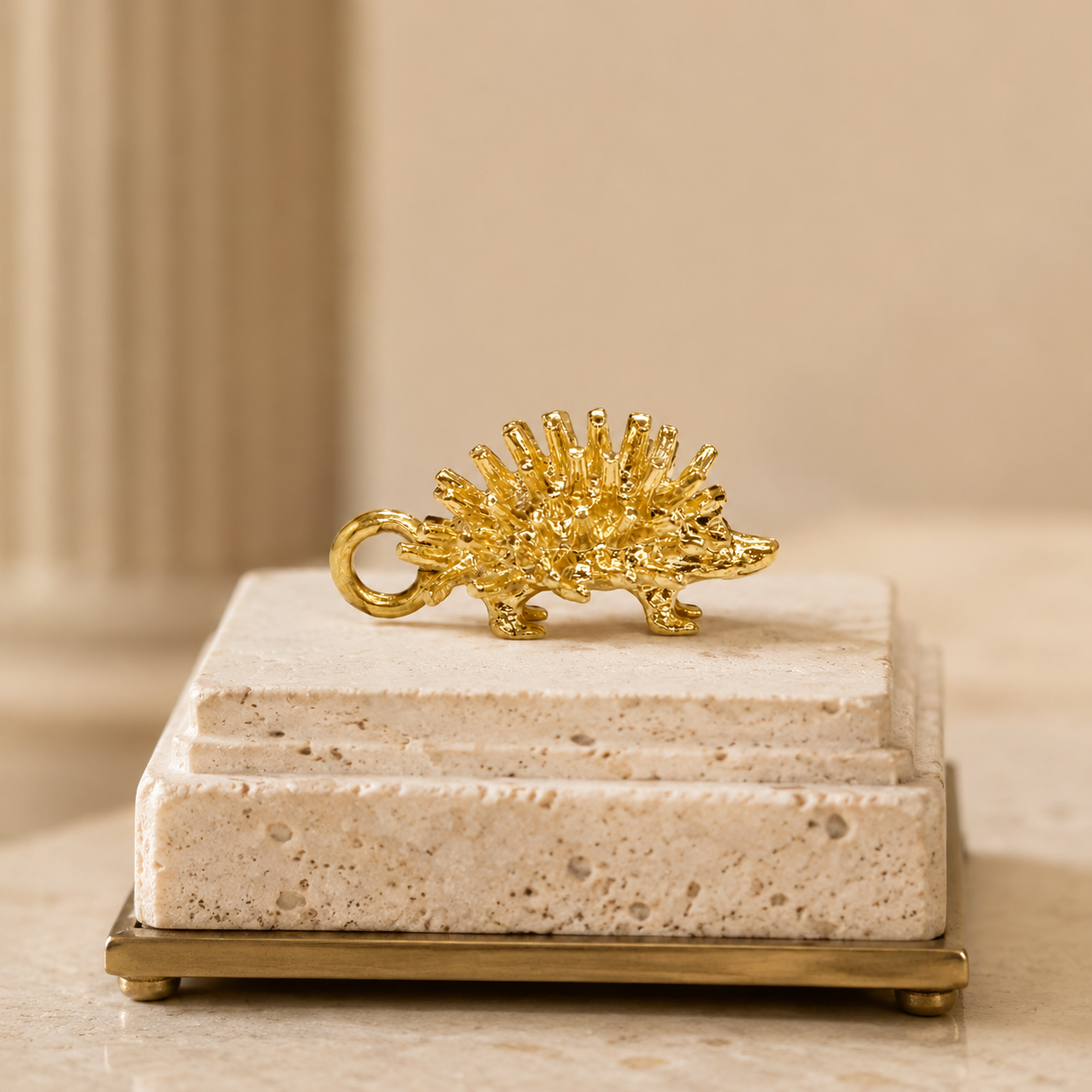 Pre-loved 9ct Gold Hedgehog Charm