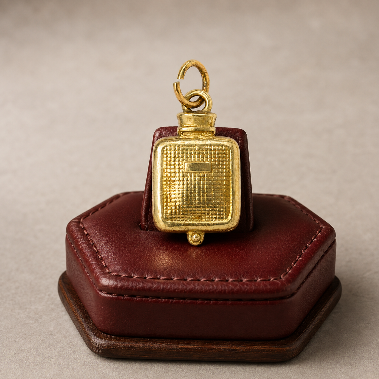 Pre-loved 9ct Gold Hot Water Bottle Charm