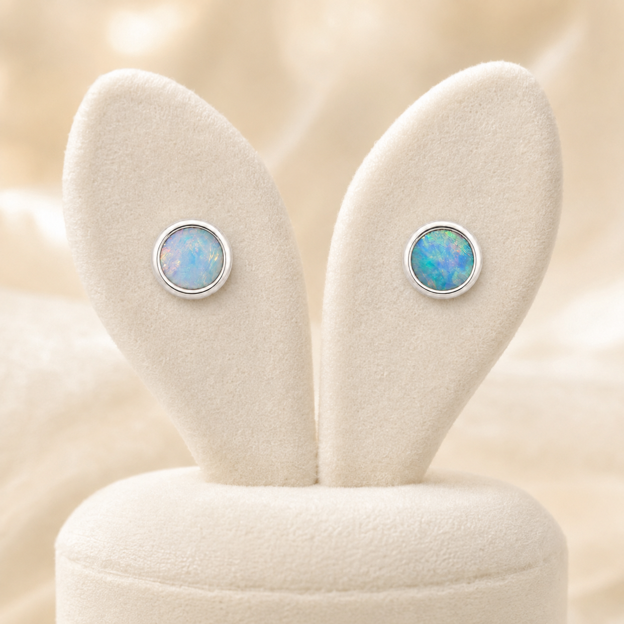 Galaxy Opal Stud Earrings