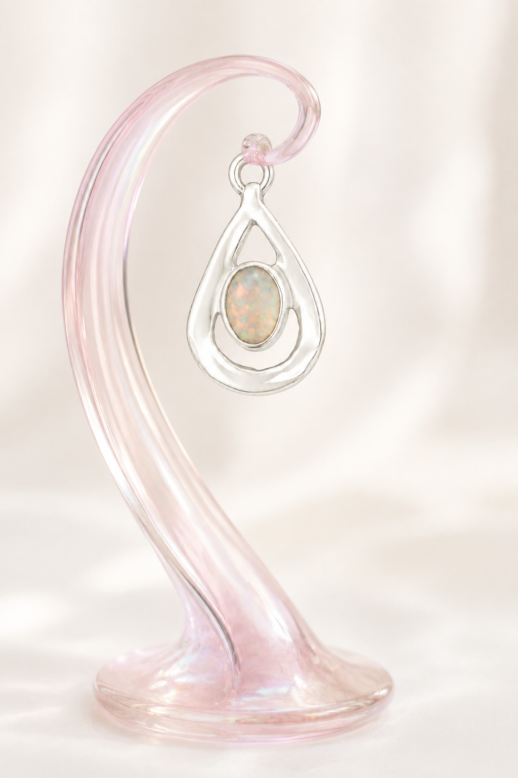 Teardrop Opal Pendant