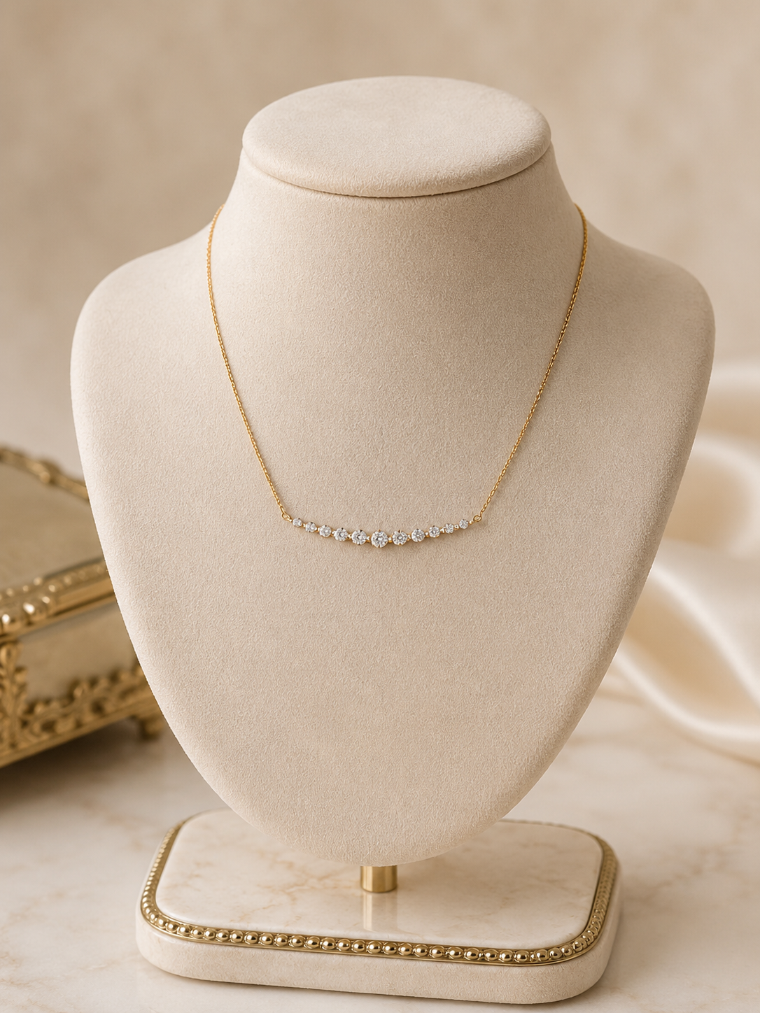 Pre-loved 18ct Diamond Necklace