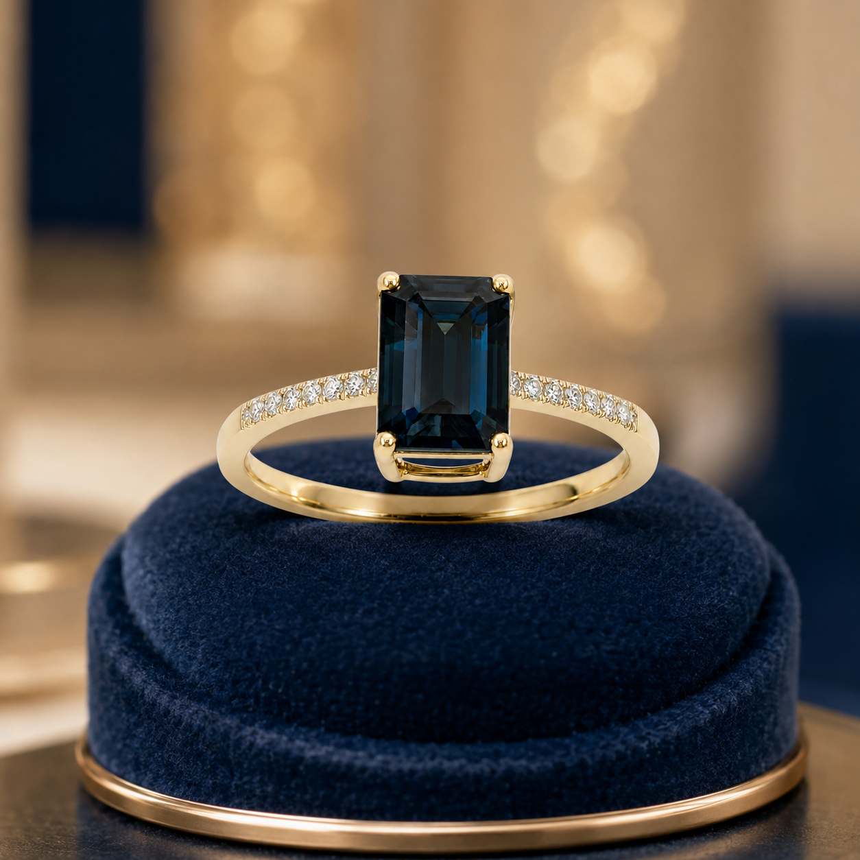 London Blue Topaz Ring