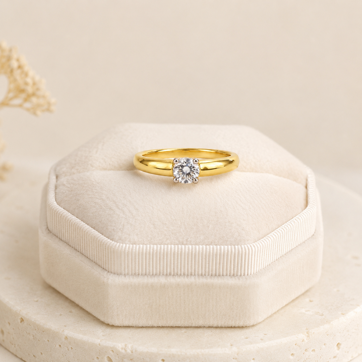 Pre-loved 18ct Round Diamond Ring