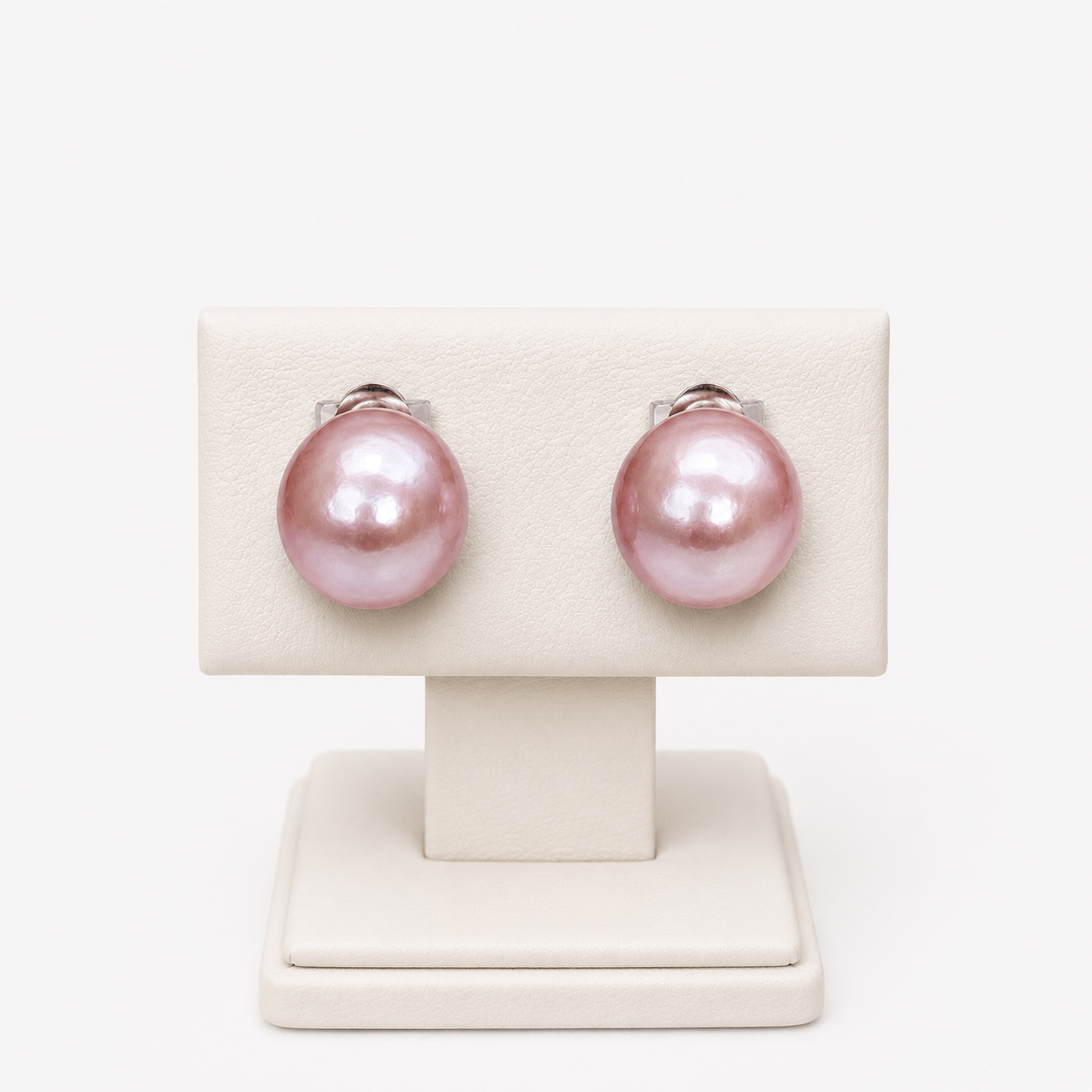 Freshwater Pink Pearl Stud Earrings