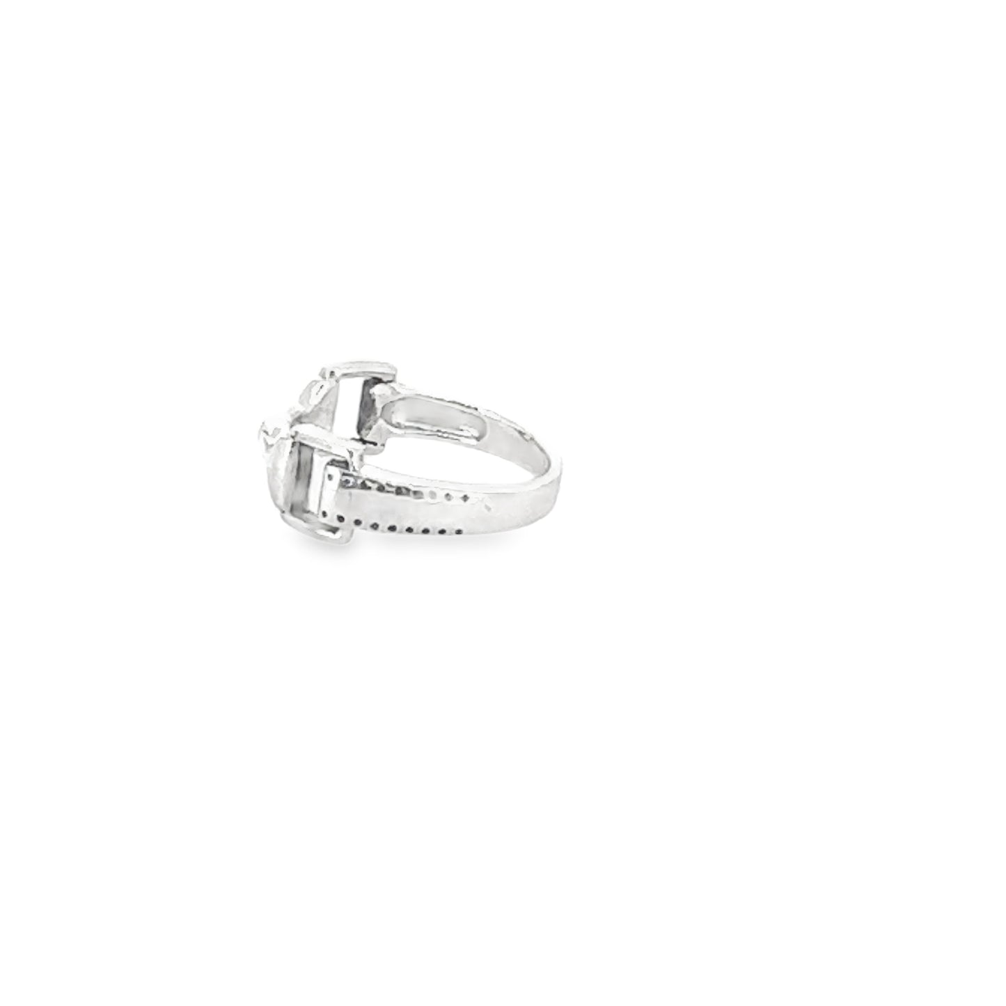 Horse Bit Silver Ring