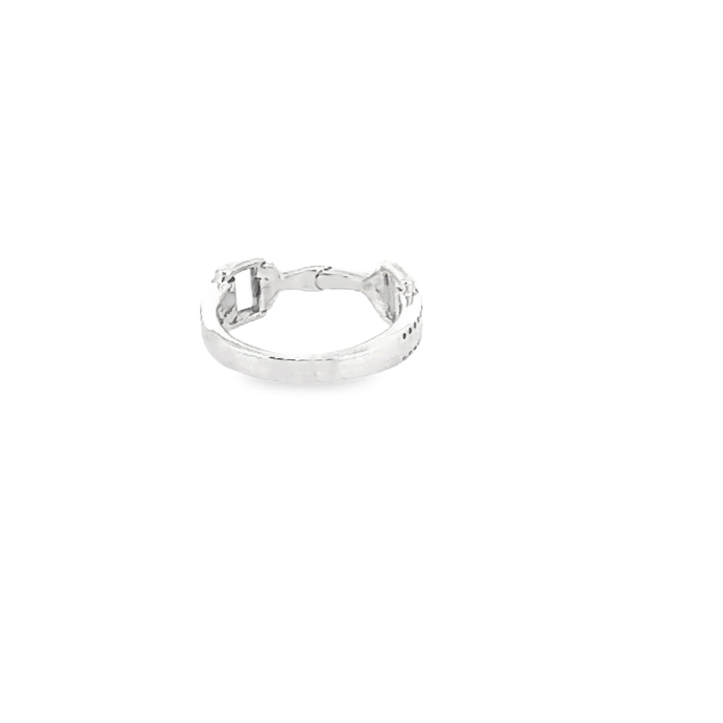Horse Bit Silver Ring