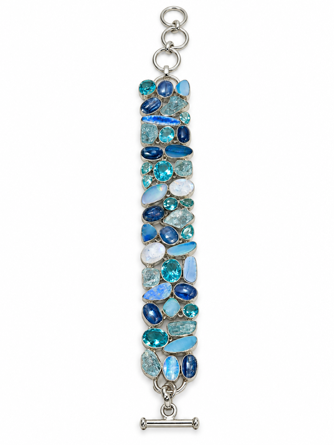 Blue Mosaic Bracelet