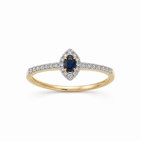 The Royal Marquise Sapphire Ring