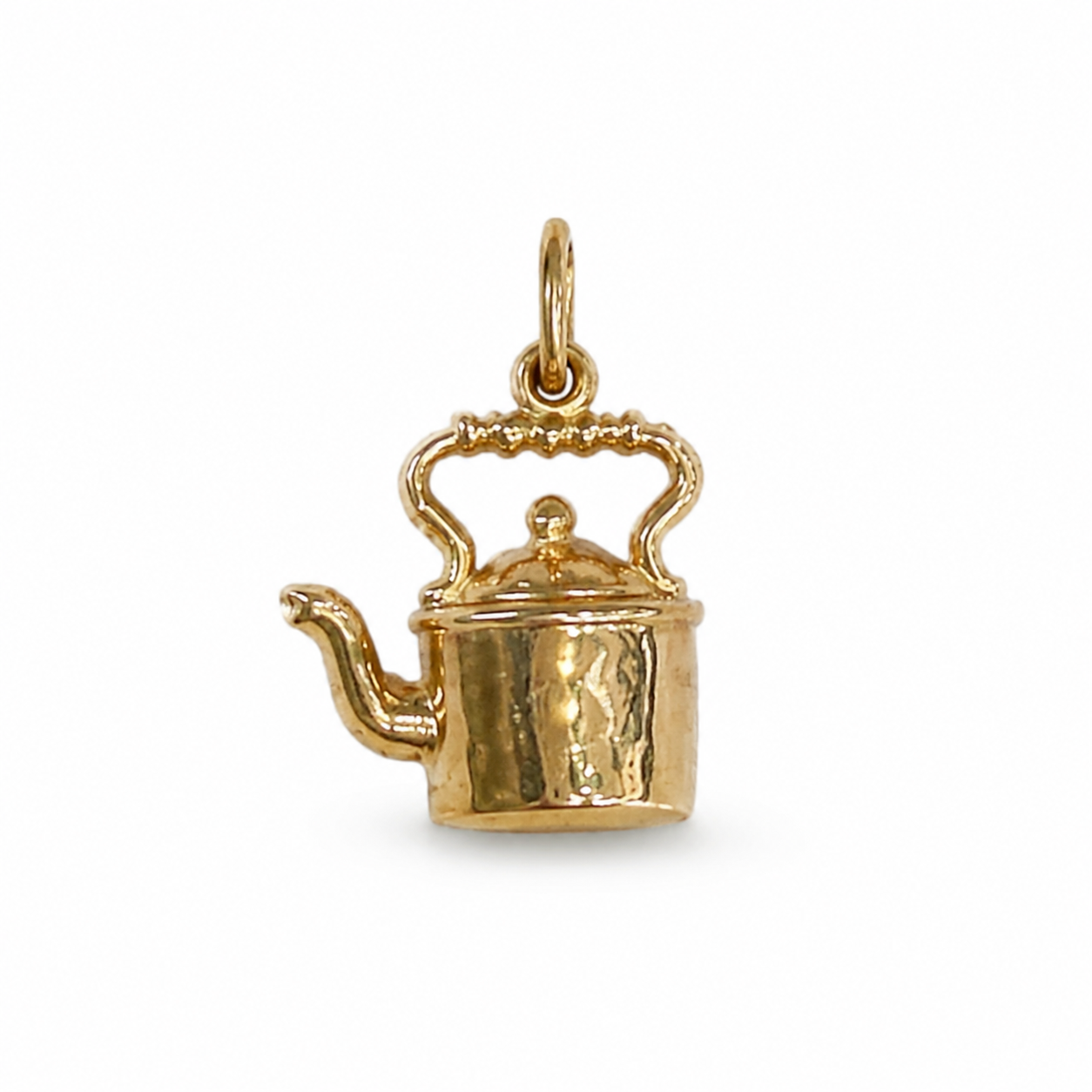 9ct Gold Pre-loved Kettle Charm