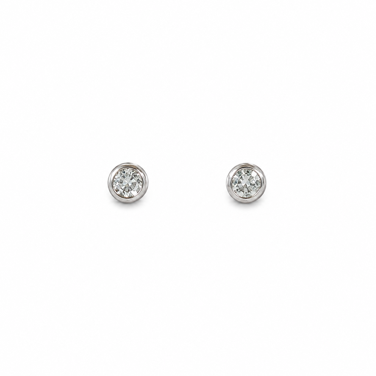 Small Aquamarine Studs