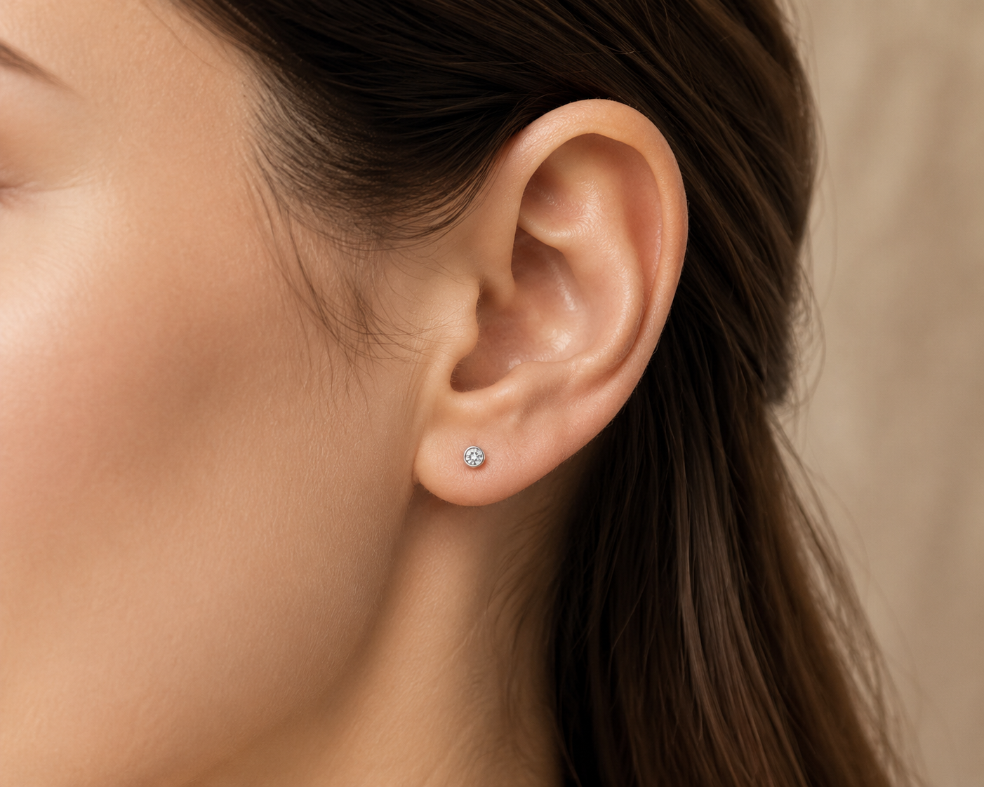 Small Aquamarine Studs