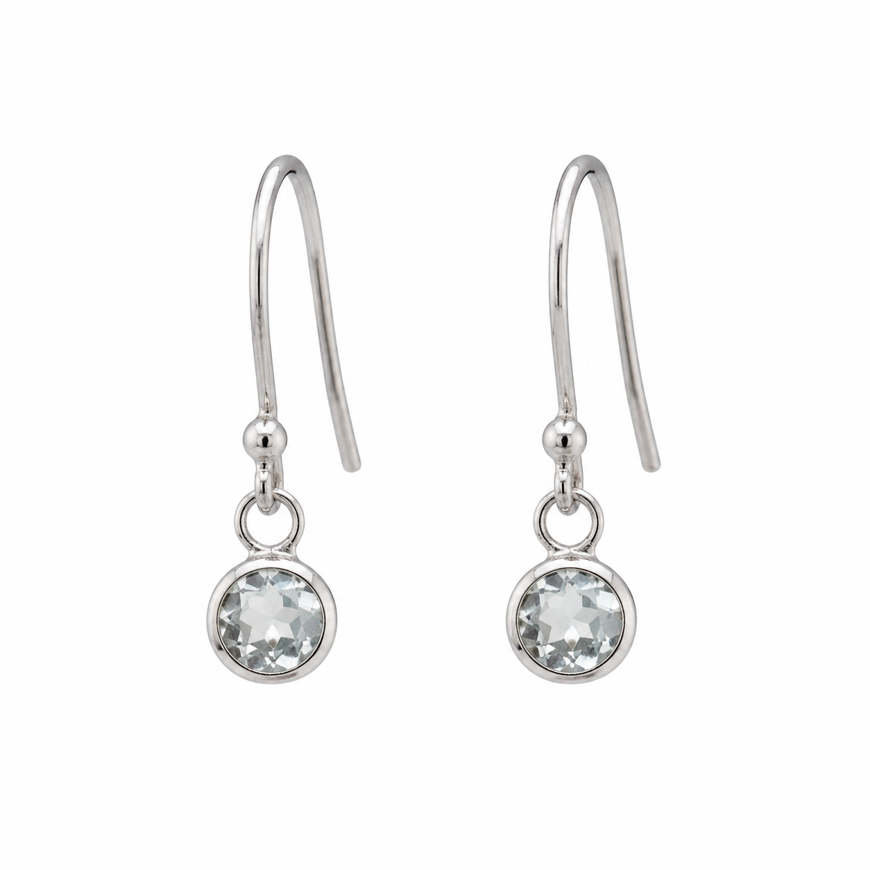 Aquamarine Drop Earrings