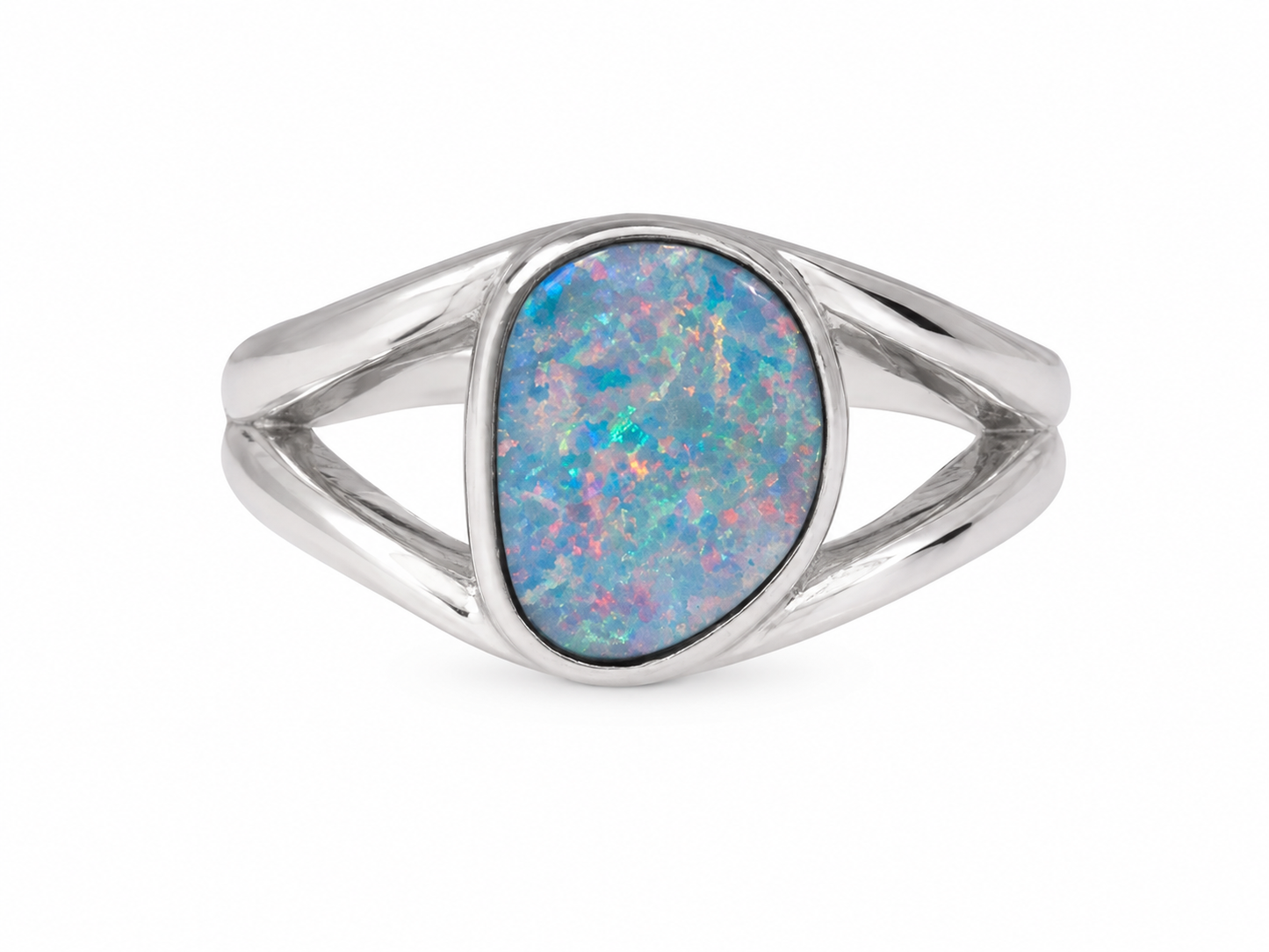 Starlit Opal Ring