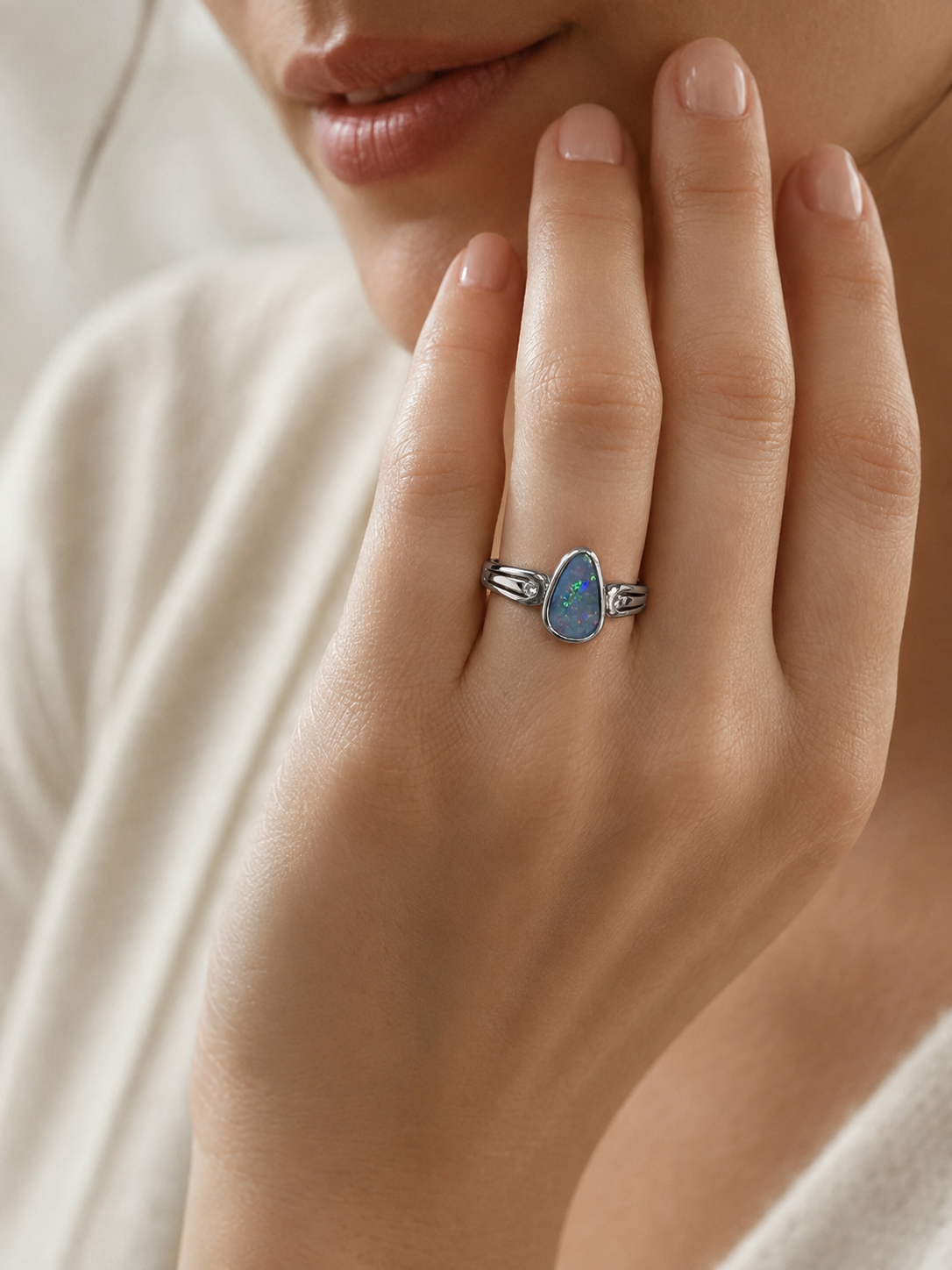 Cosmic Opal Ring