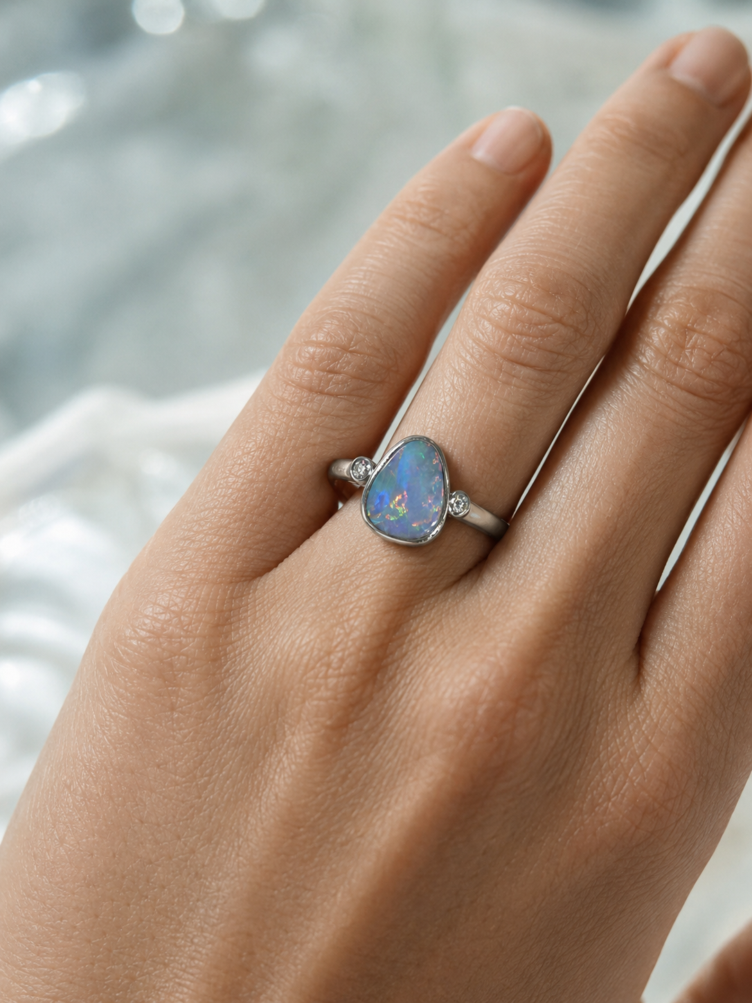 Ethereal Opal Ring