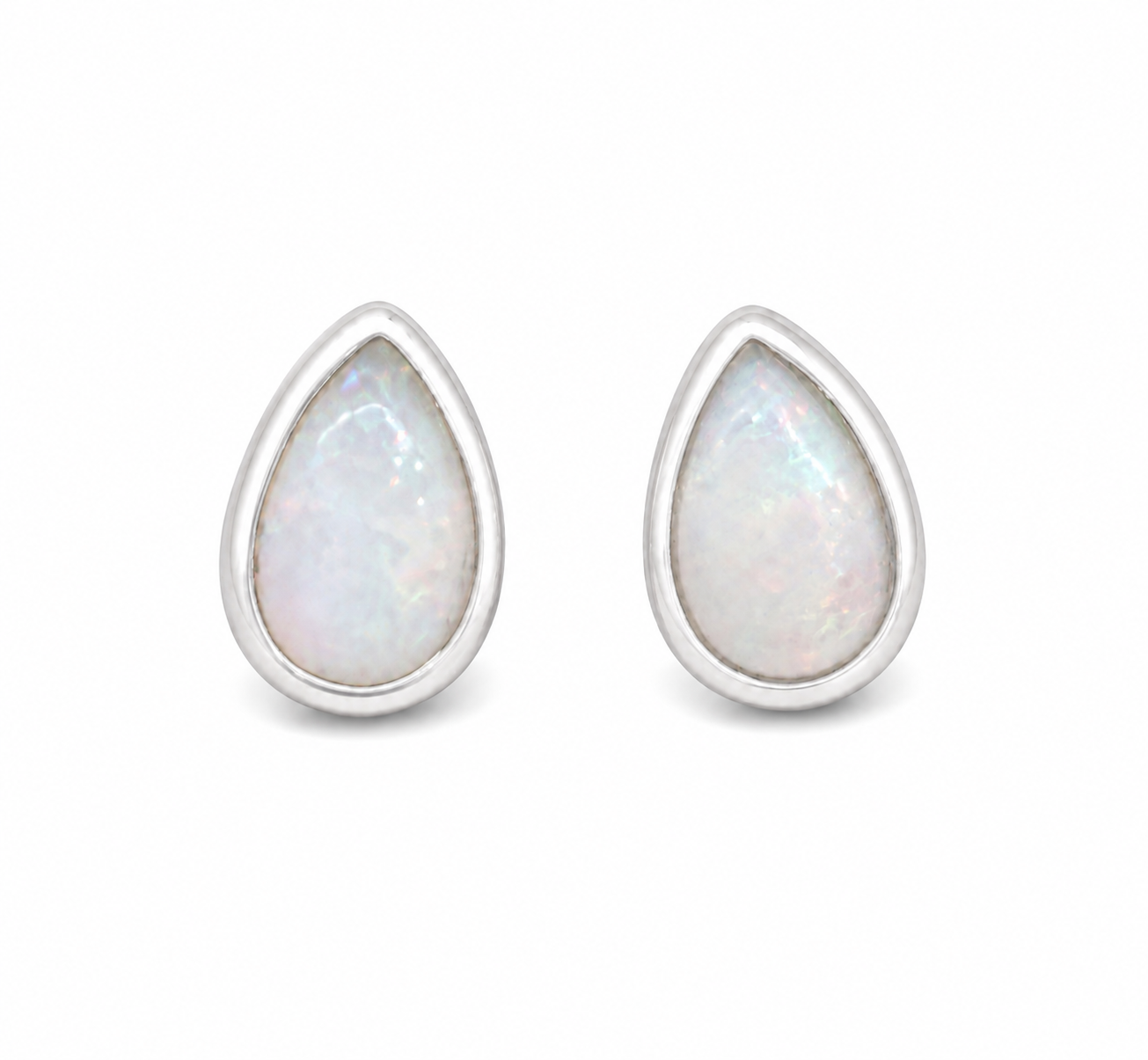 Celestial Opal Stud Earrings