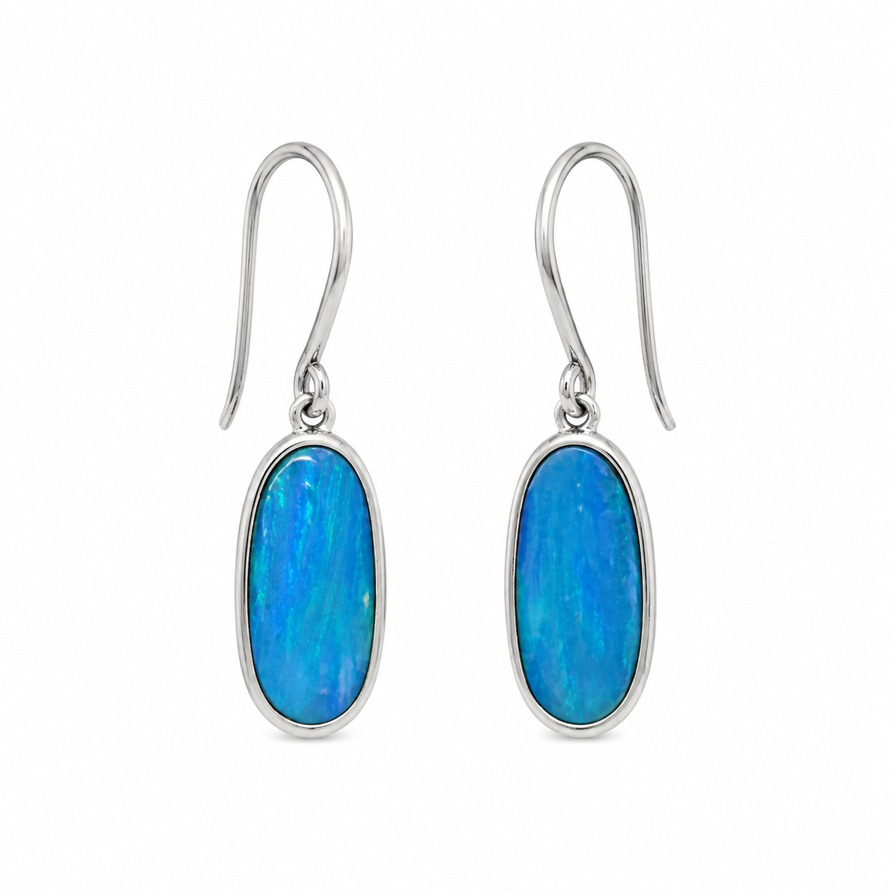 Ocean Abyss Opal Drop Earrings