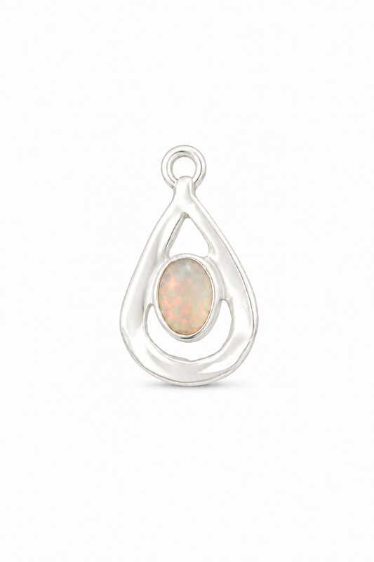 Teardrop Opal Pendant