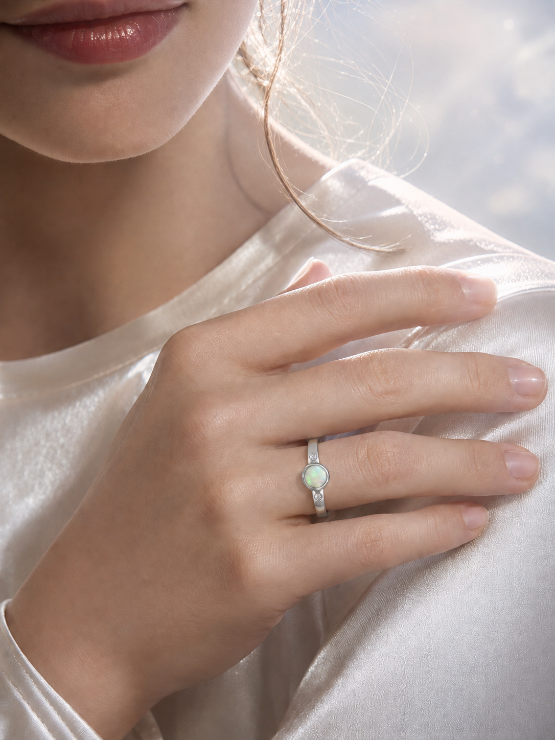 Angelic Opal Ring