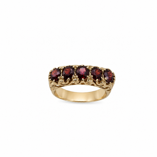 Pre-loved Rosamund Garnet Ring