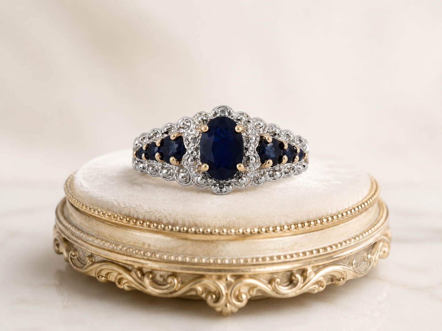 Pre-loved Celeste Sapphire Ring