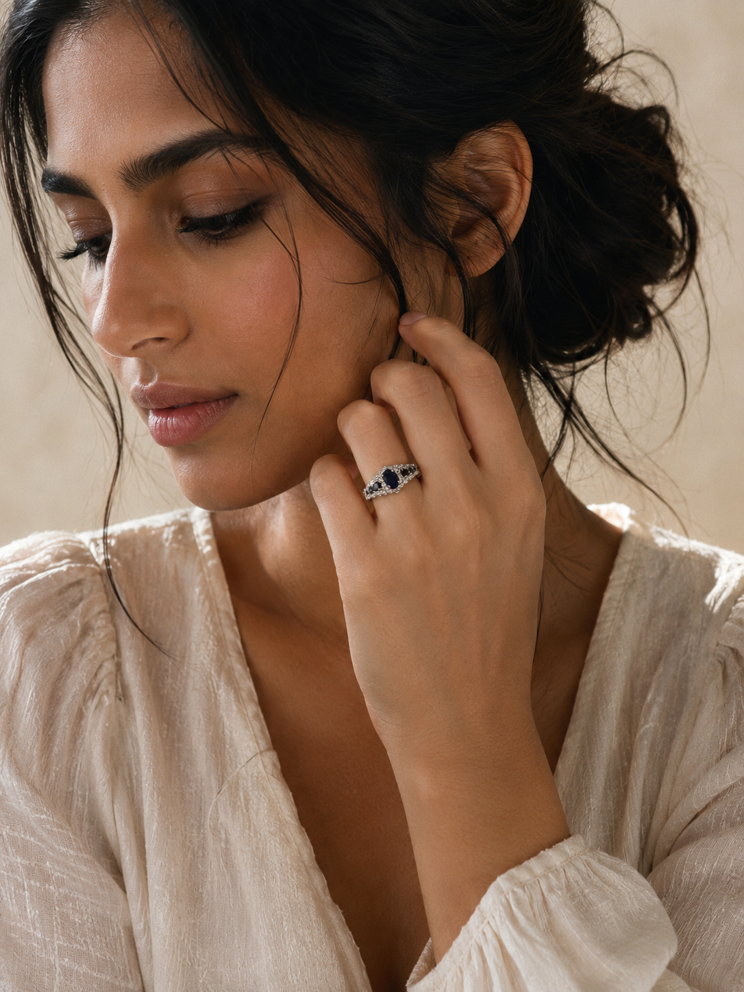 Pre-loved Celeste Sapphire Ring