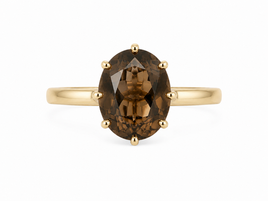 Pre-loved Smoky Quartz Ring