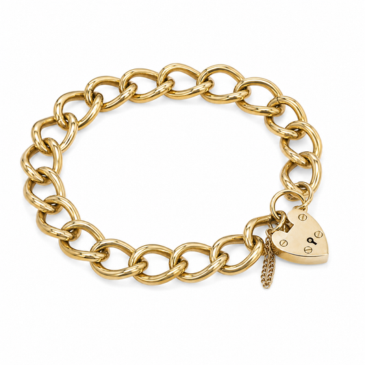 Pre-loved Padlock Curb Bracelet