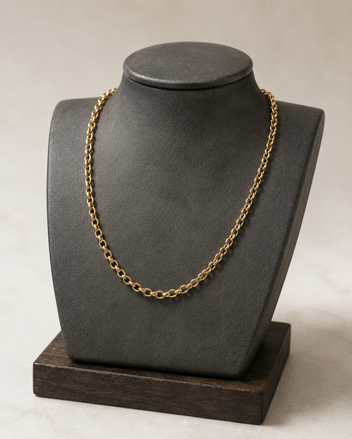 Pre-loved 24" 9ct Cable Chain