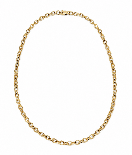 Pre-loved 24" 9ct Cable Chain