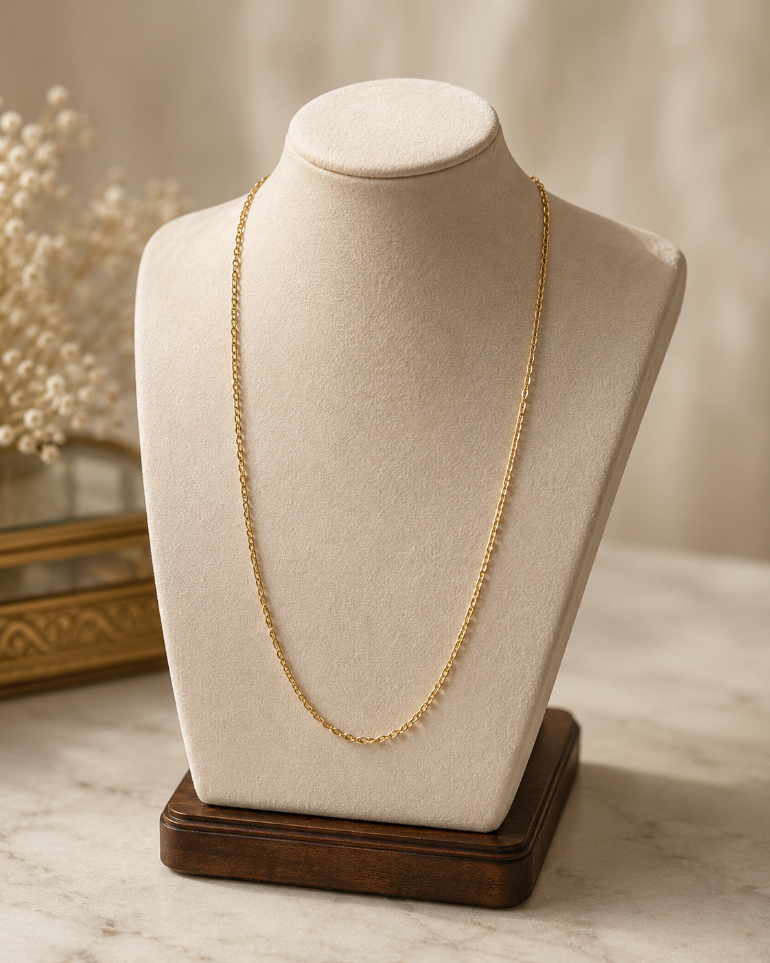 Pre-loved 22" 9ct Fine Rope Chain