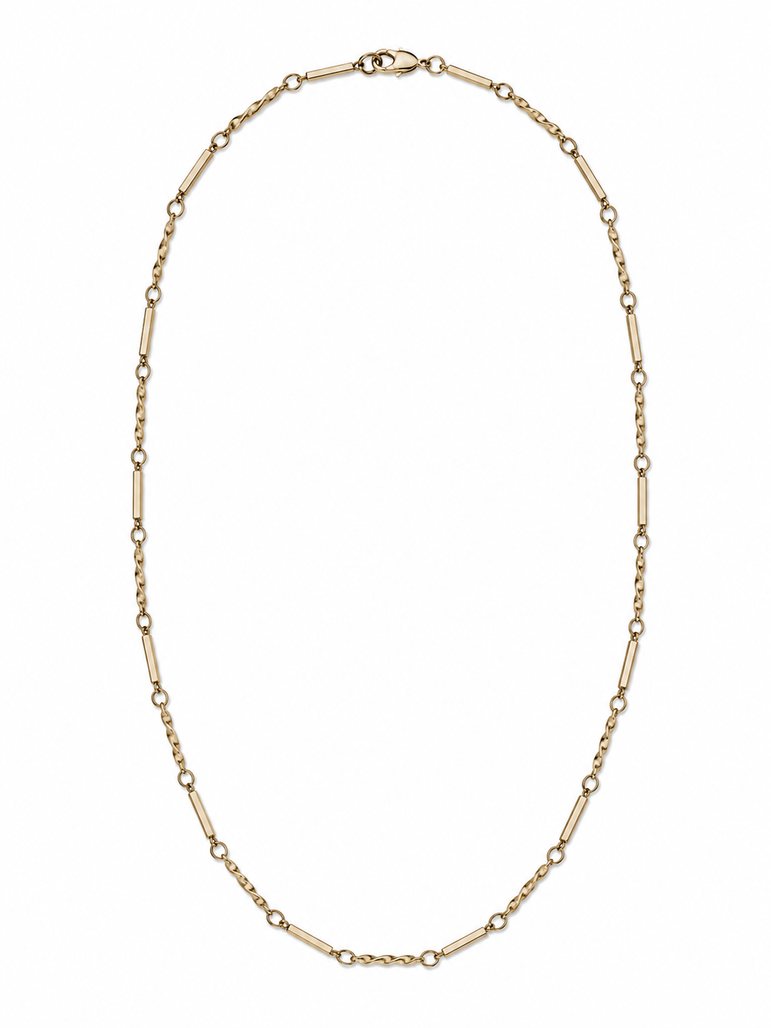 Pre-loved 9ct 30" Bar & Twist Chain