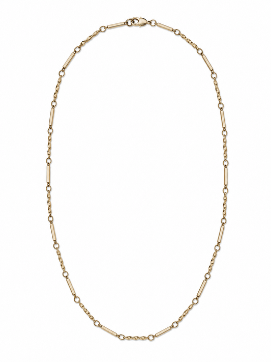 Pre-loved 9ct 30" Bar & Twist Chain