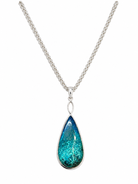 Amazonite Ocean Drop Pendant