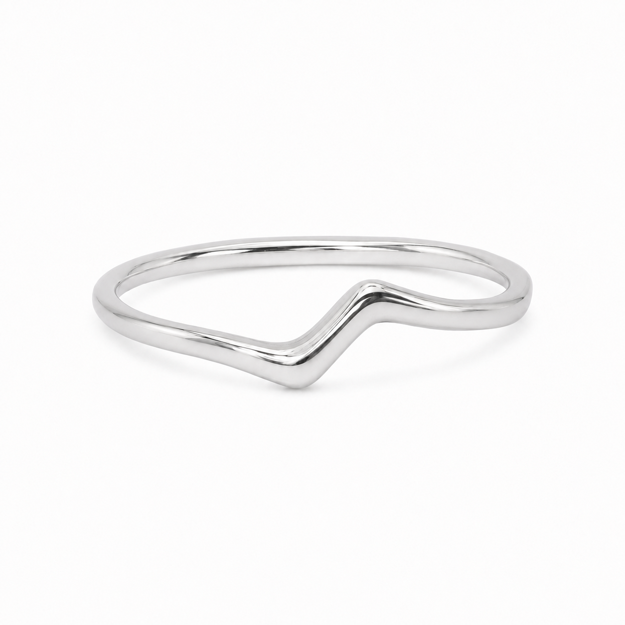 Sterling Silver Wave Ring