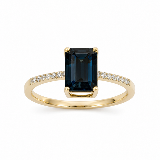 London Blue Topaz Ring