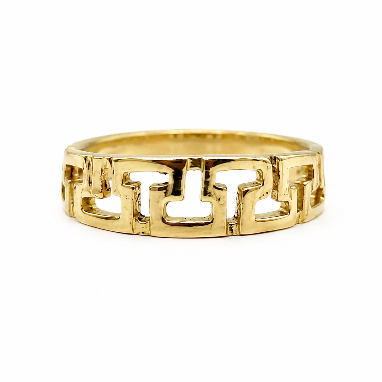 Pre-loved 14ct Gold Openwork Pattern Ring