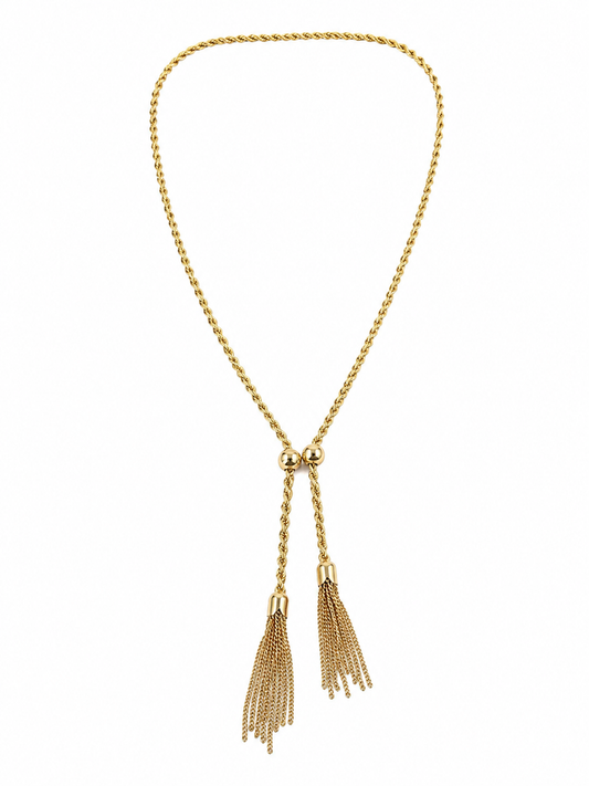Pre-loved 9ct Tassel Necklace