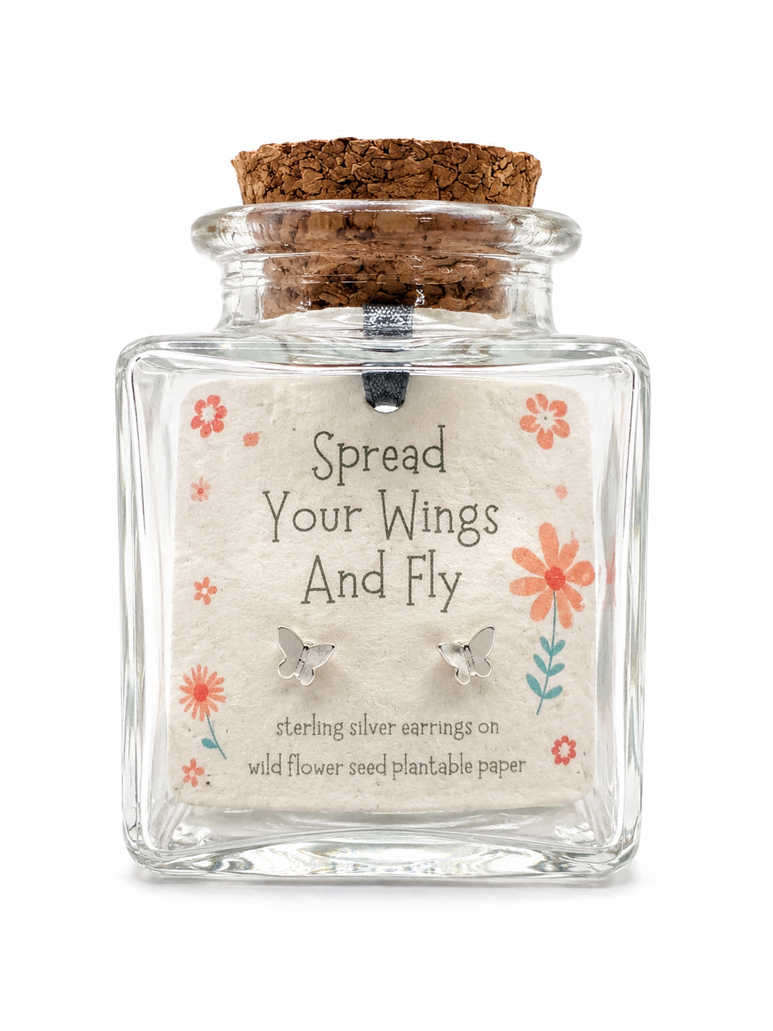 Spread Your Wings and Fly Bottled Earrings