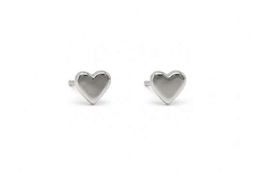 Sterling Silver Fabulous Friend Heart Bottled Earrings
