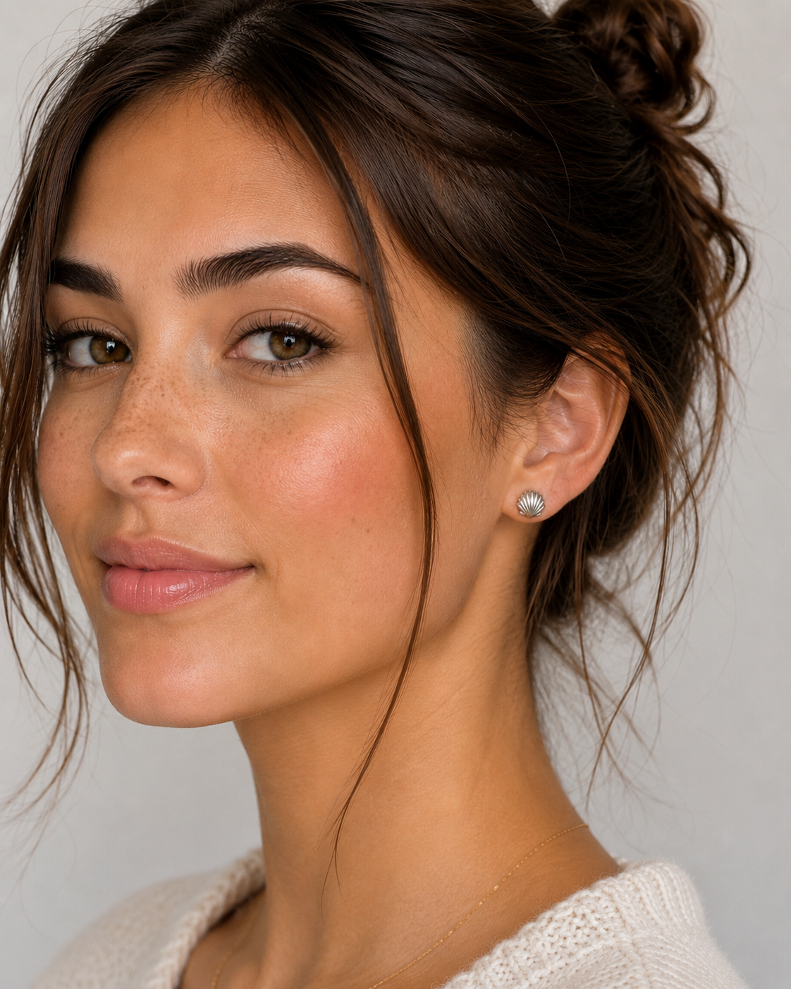 Sterling Silver Stay Wild Ocean Child Earrings 