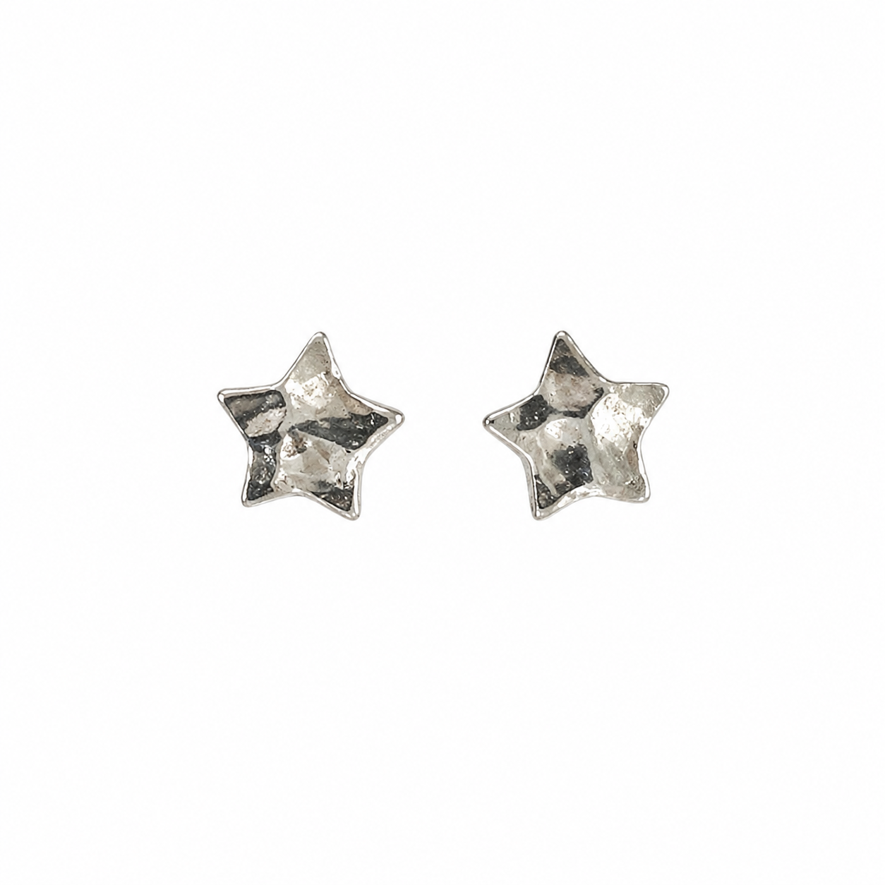 Sterling Silver Shine Bright Star Bottled Earrings 