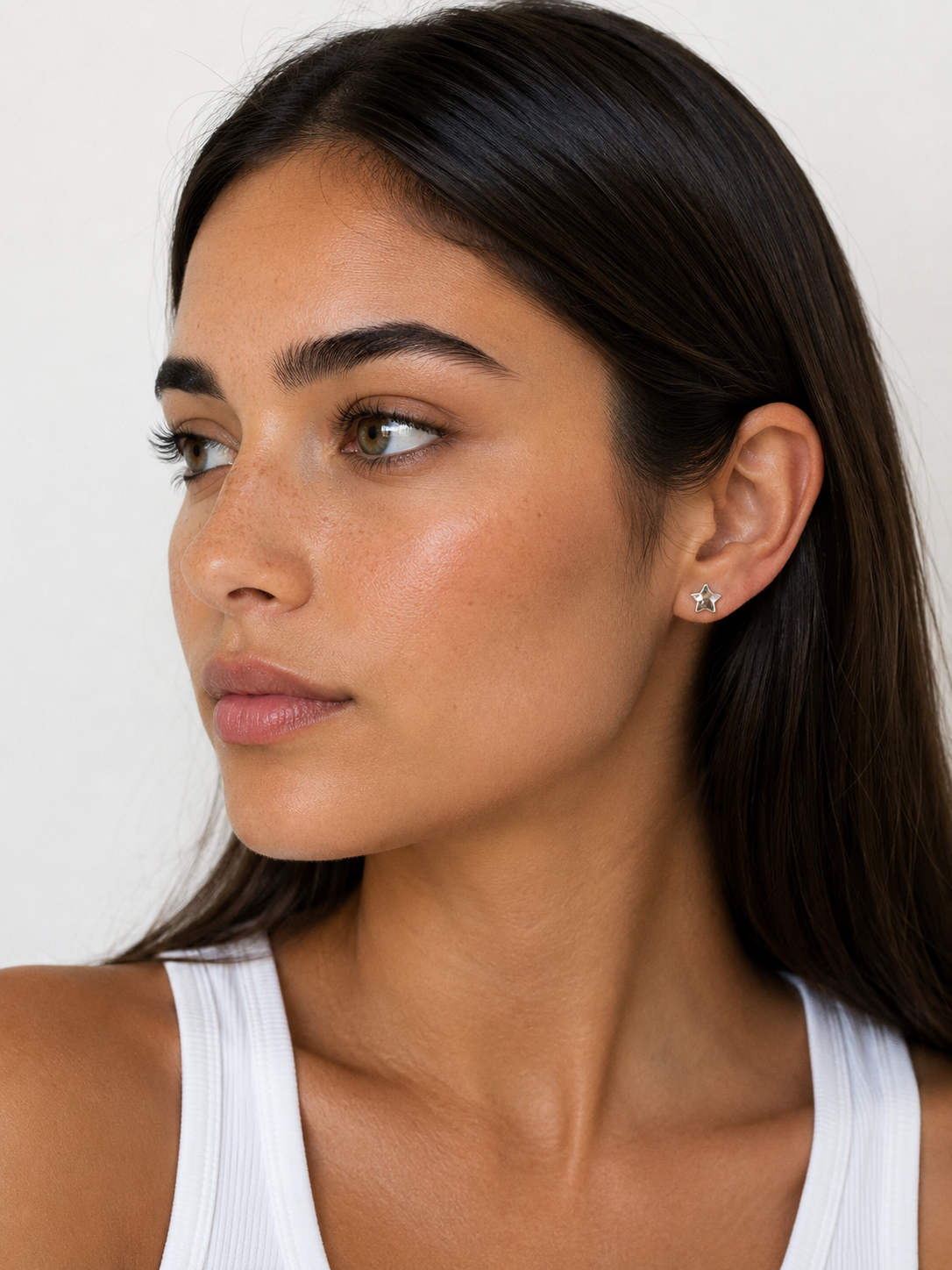 Sterling Silver Shine Bright Star Bottled Earrings 