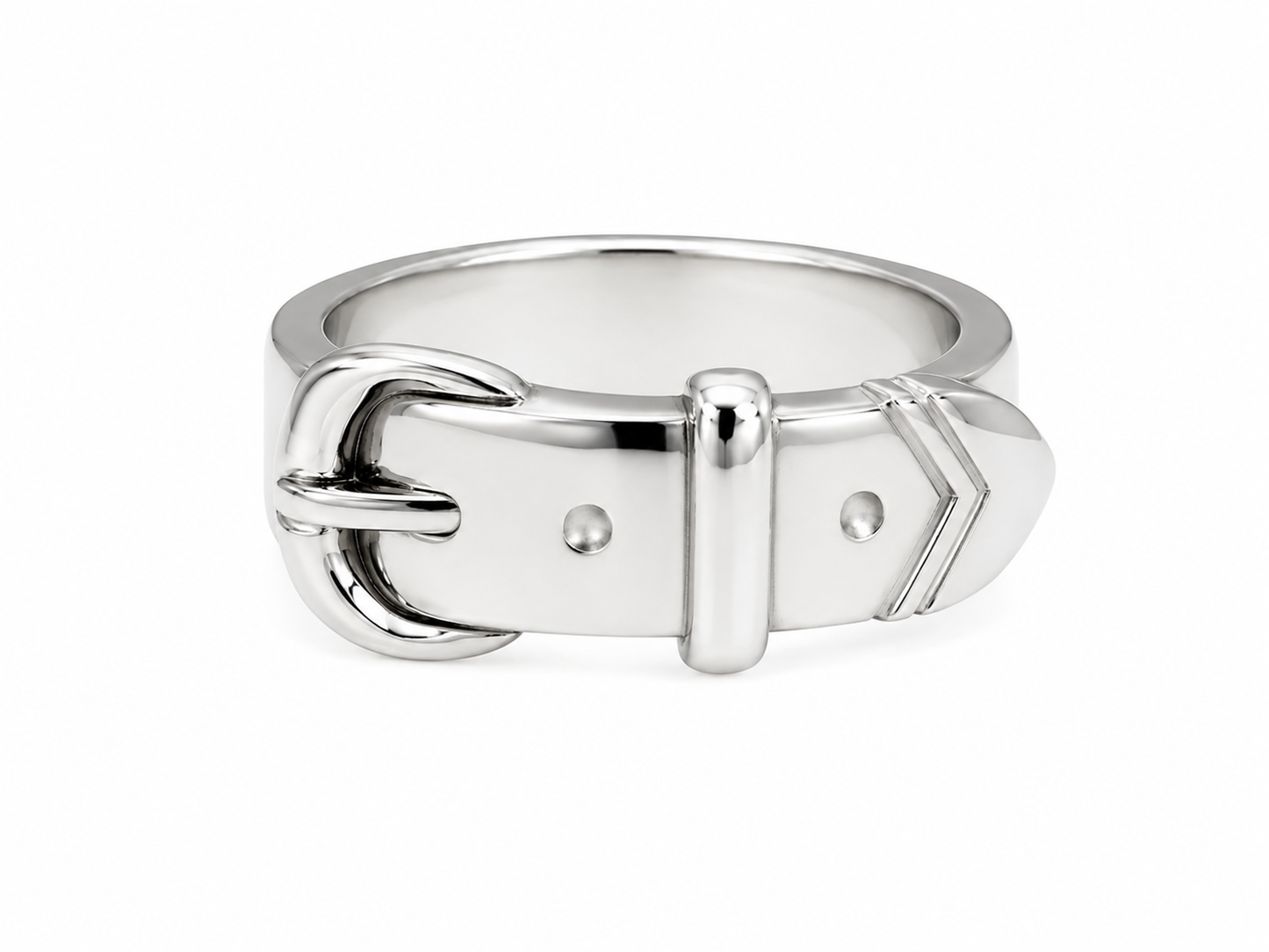 Ian Dunford Limited Sterling Silver Belt Ring