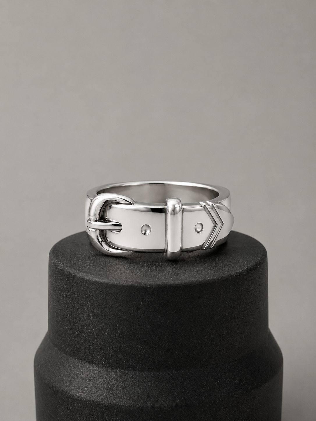 Ian Dunford Limited Sterling Silver Belt Ring