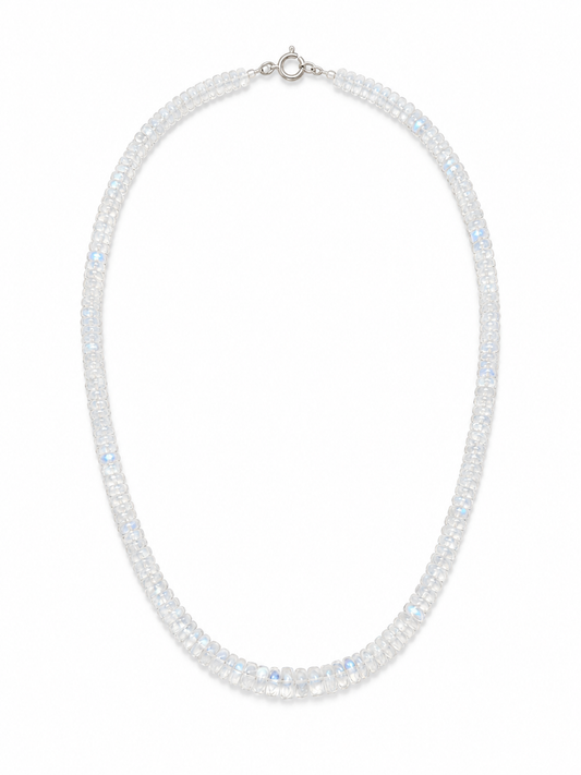 Moonstone Beaded Necklace