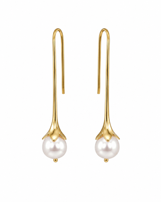Freshwater Pearl Drop Earrings