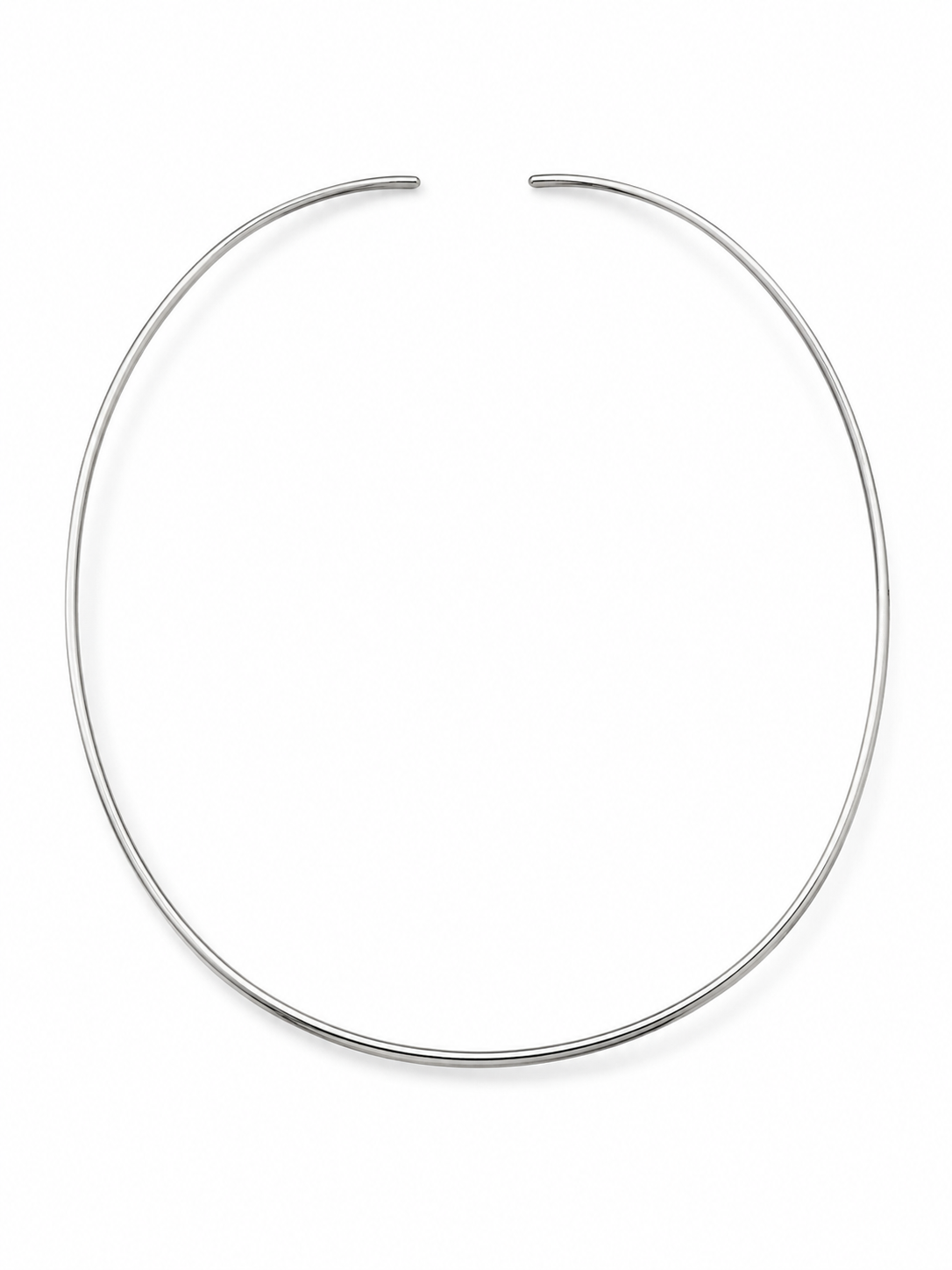 D Shaped Torc Necklace