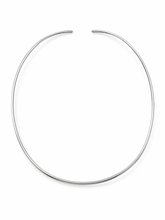 D Shaped Torc Necklace
